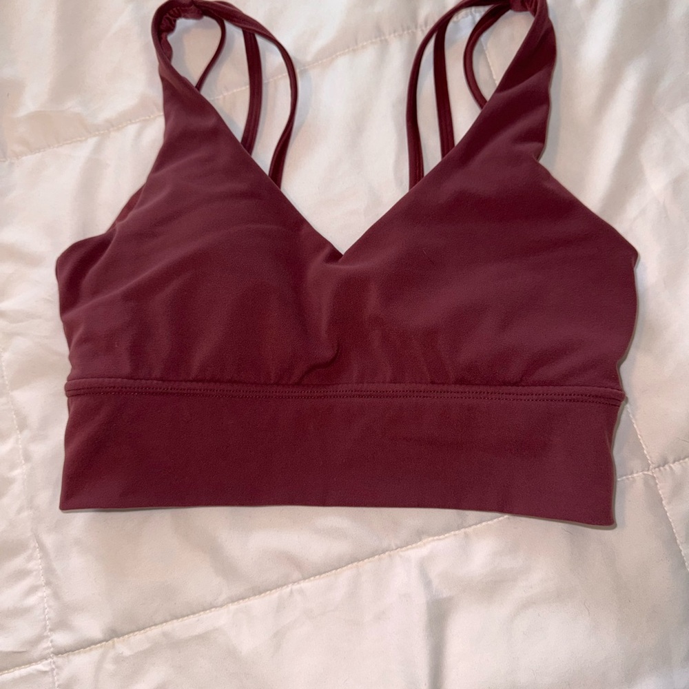 Buff Bunny Women's Burgundy Bralette